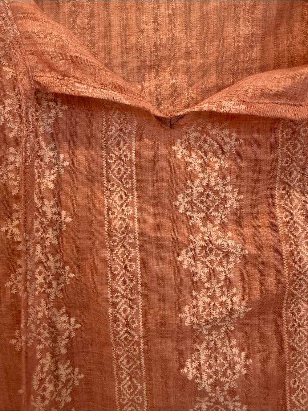 Anthro-Inspired Pink Boho Peasant Top - Picture 4 of 6